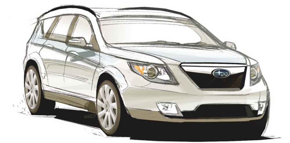 Zakamuflowany Forester 2014