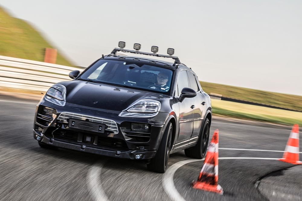 Prototypy w pełni elektrycznego Porsche Macan
