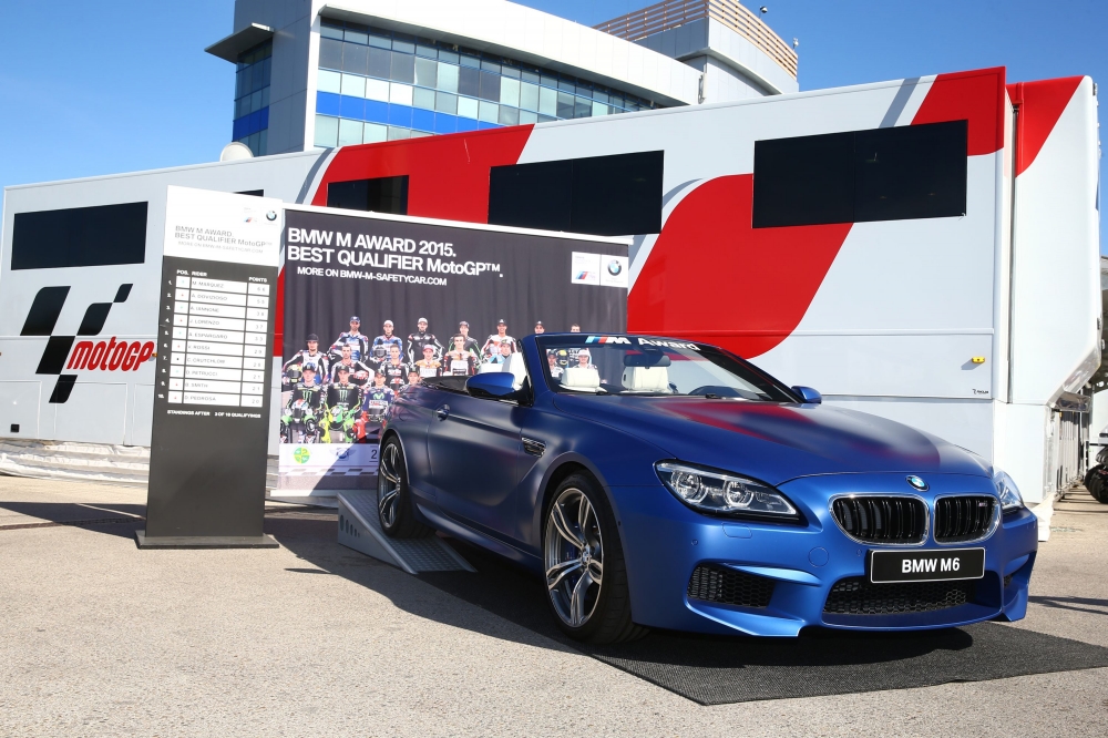 BMW M Award 2015: BMW M6 Cabrio dla najlepszego kierowcy MotoGP