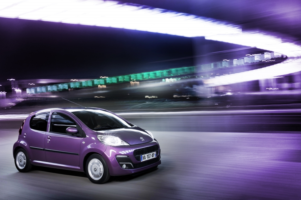 Odświeżony Peugeot 107