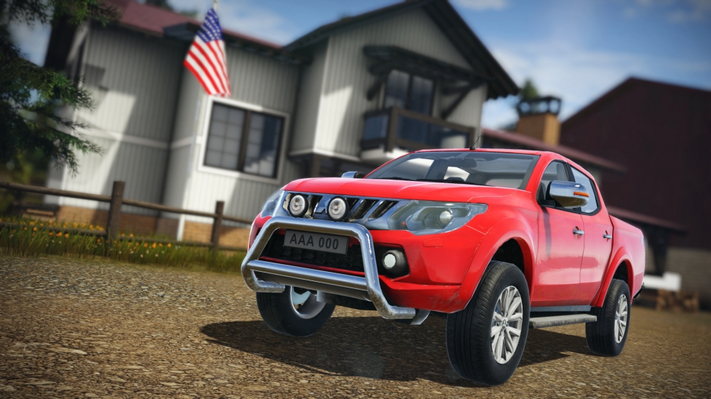 Mitsubishi L200 w nowej grze Symulator Farmy 17: Pure Farming