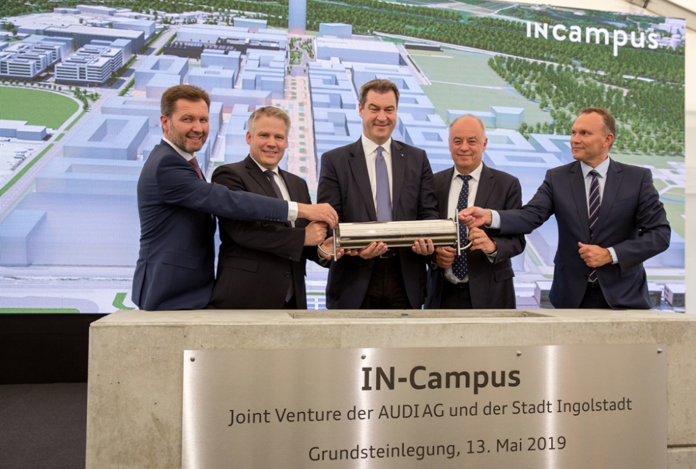 Dla potrzeb Mobilności Jutra: Park Technologiczny IN-Campus dla Audi i dla regionu Ingolstadt