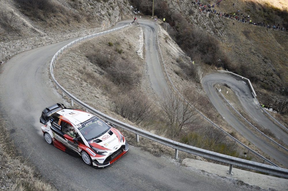 Latvala drugi na Rajdzie Monte Carlo
