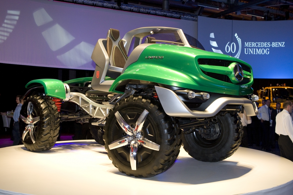 Jubileuszowy Unimog Cabrio