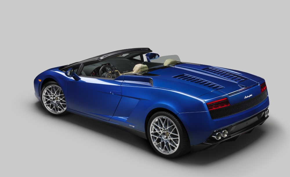 Lamborghini Gallardo LP 550-2 Spyder - moc na tylnych kołach