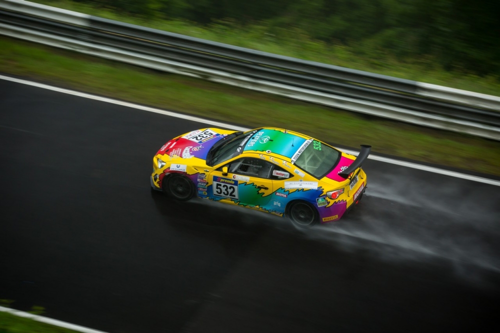 Wyścigowa Toyota GT86 CS-V3 po aktualizacji
