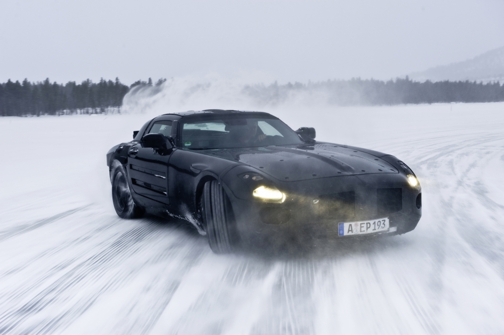 SLS AMG Black Series u Eskimosów 