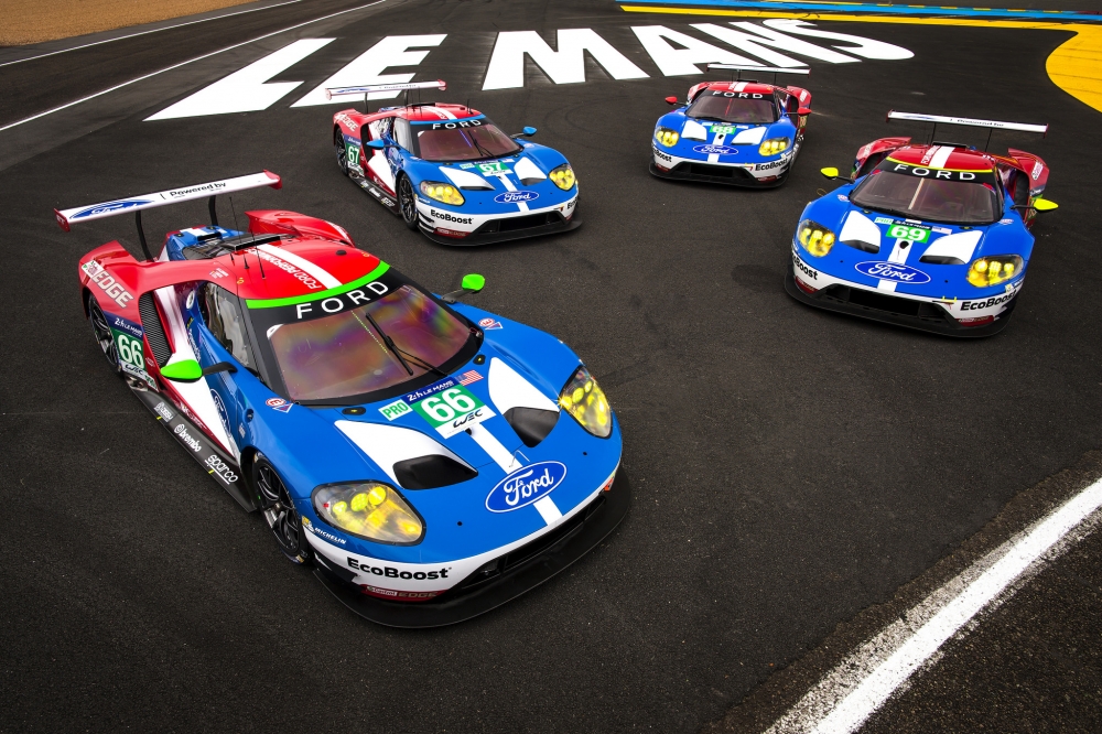 Fordy GT w Le Mans 2017