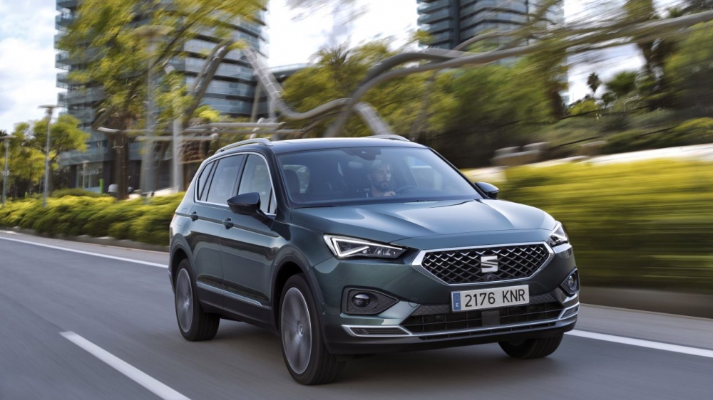 SEAT Tarraco w nowej odsłonie. Automatyczna skrzynia biegów DSG i napęd na przednią oś