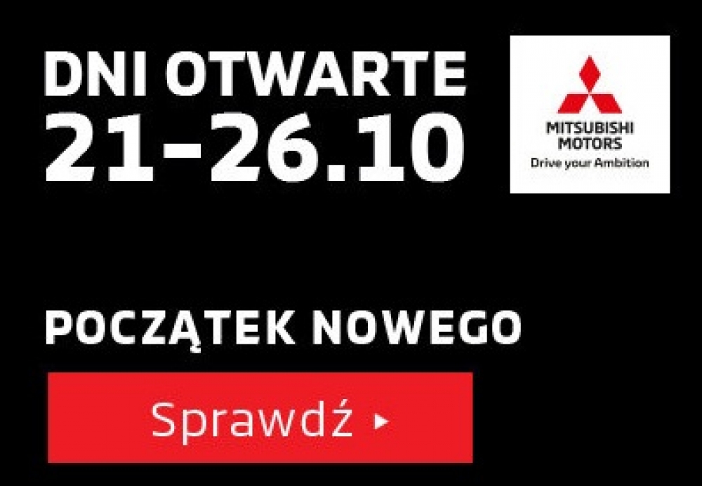 POCZĄTEK NOWEGO w salonach Mitsubishi