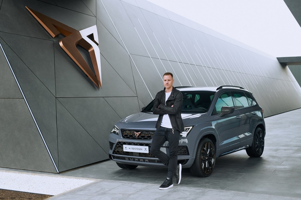 Bramkarz FC Barcelony Marc ter Stegen globalnym ambasadorem marki CUPRA