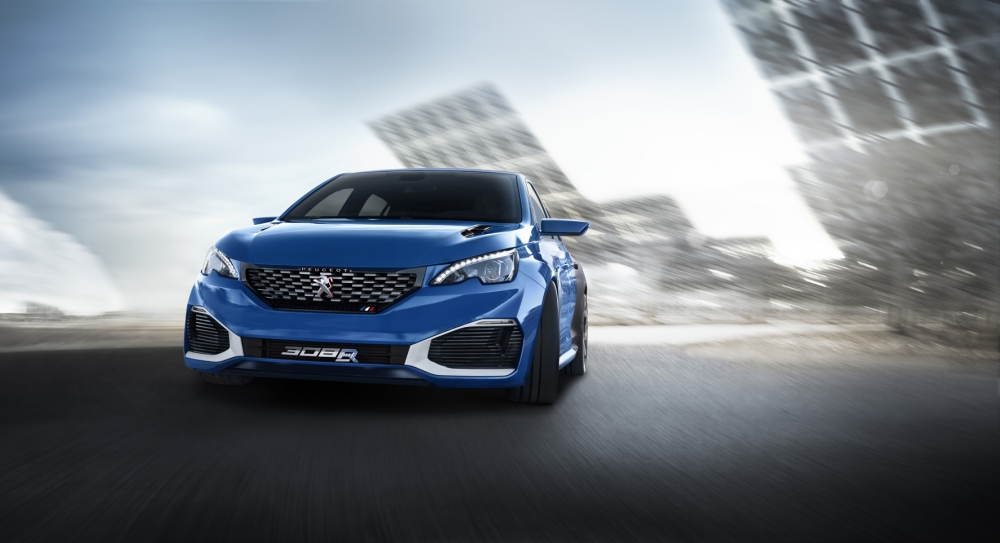 Peugeot 308 R HYbrid - kompakt o osiągach supersamochodu