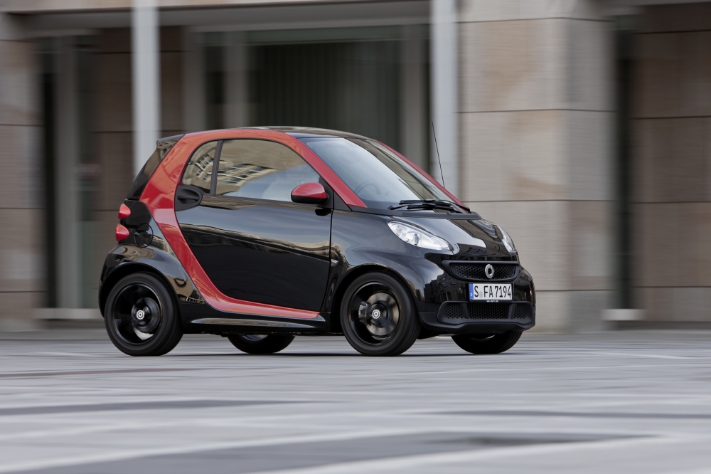 smart fortwo sharpred - pikantna mieszanka