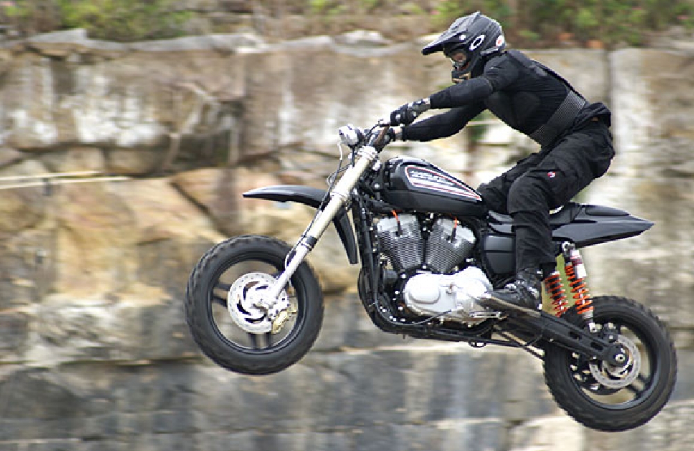 Latający Harley-Davidson?