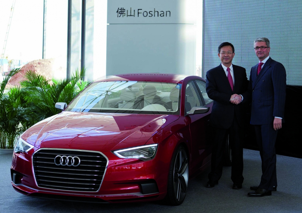 Audi A3 z Chin od 2013 roku