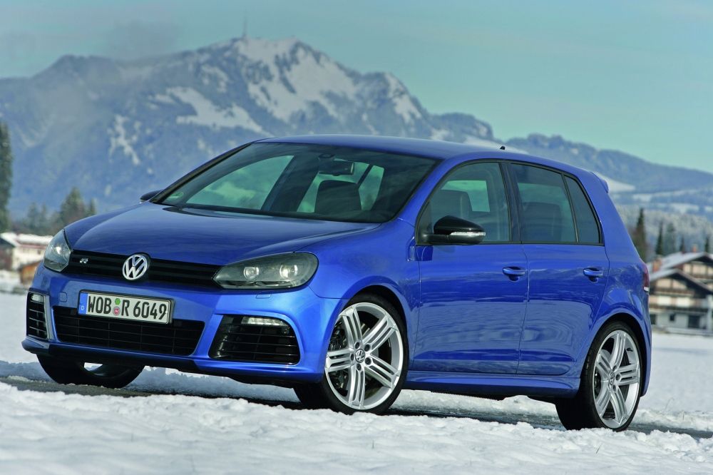 VW Golf R - międzynarodowe jazdy testowe w Austrii