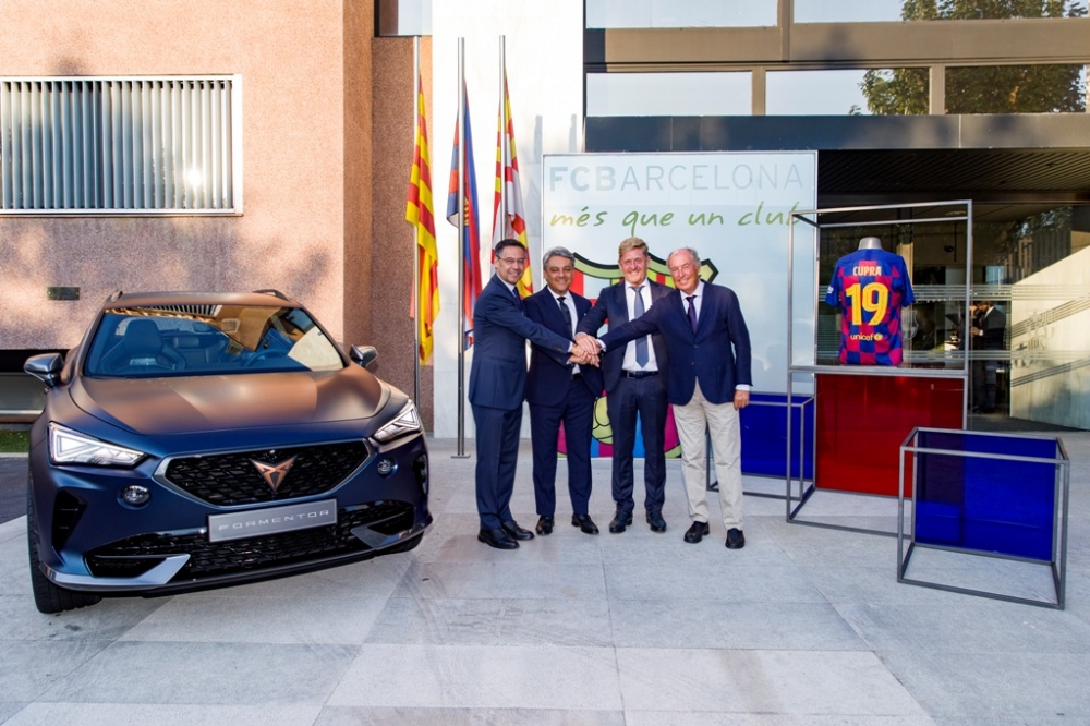 CUPRA i FC Barcelona łączą siły w globalnym sojuszu