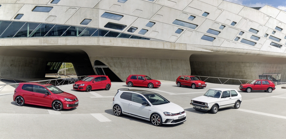 Volkswagen świętuje czterdzieste urodziny Golfa GTI