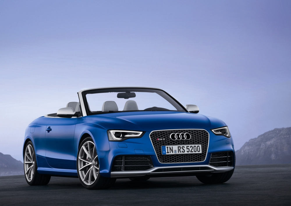 Audi RS5 Cabriolet: światowa premiera w Internecie