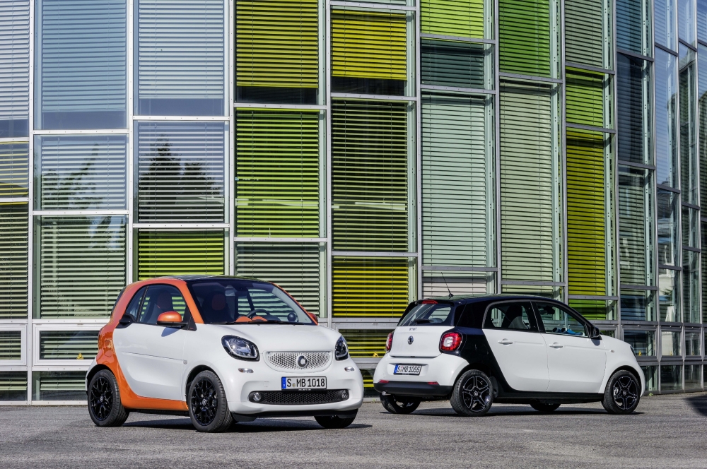smart fortwo i forfour 2015 - oficjalne zdjęcia