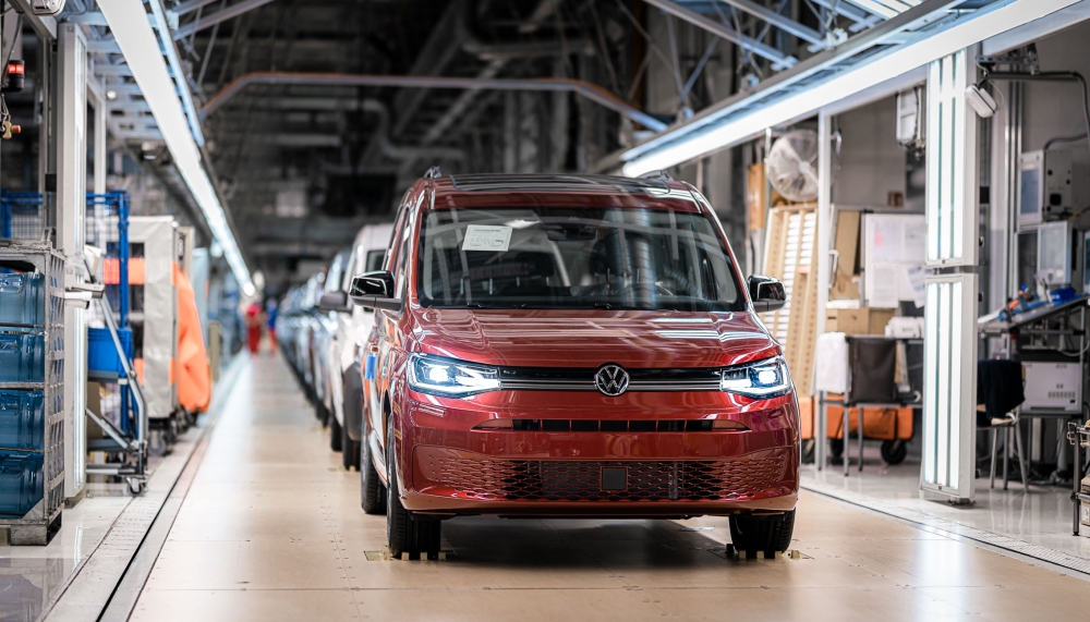 W Poznaniu ruszyła seryjna produkcja modelu Caddy 5 marki Volkswagen Samochody Dostawcze