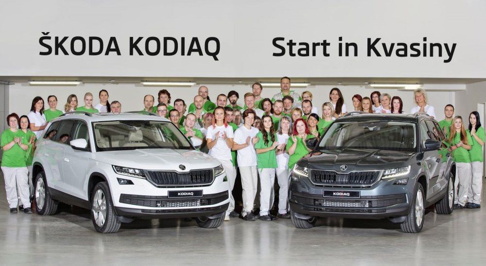 Start produkcji Skody Kodiaq w Kvasinach