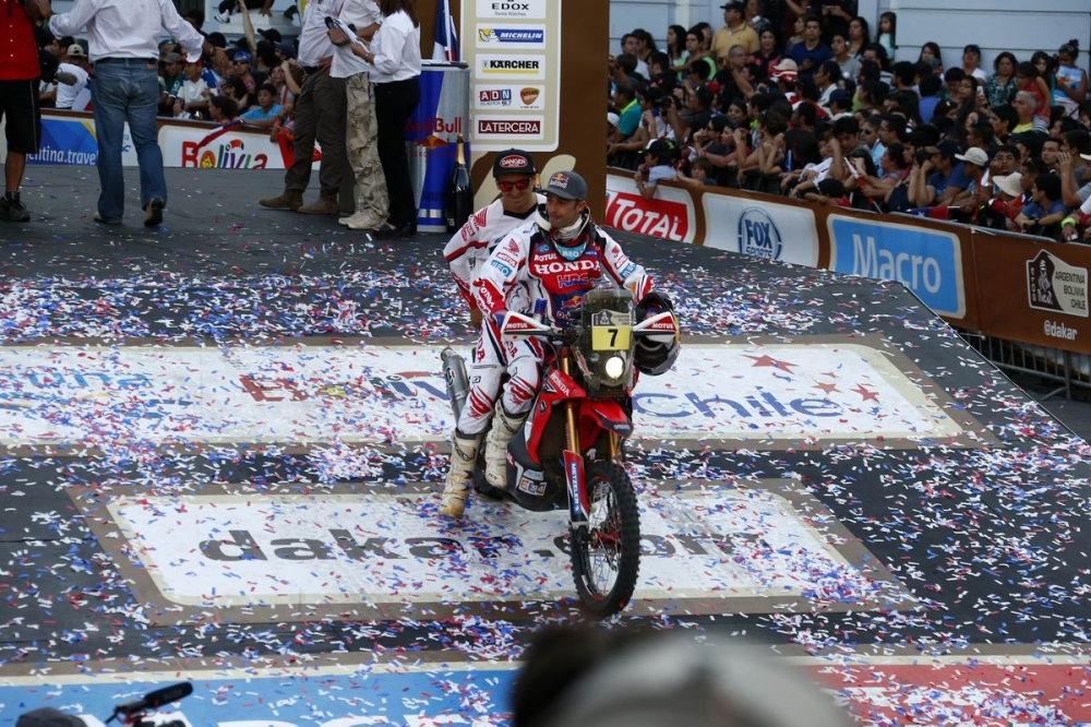 Sukces motocyklistów Hondy w Rajdzie Dakar