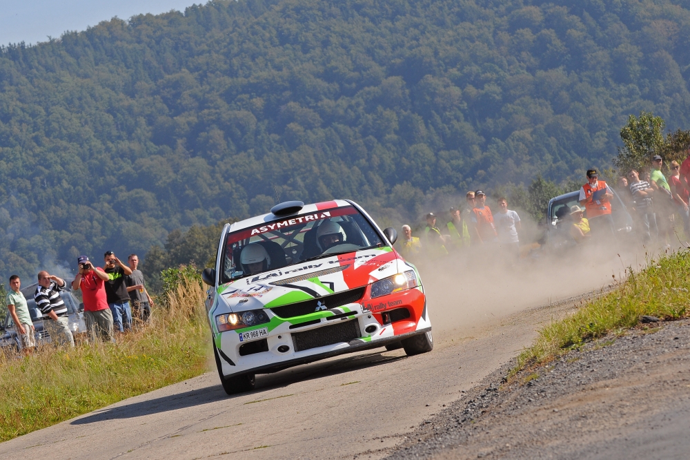 Mitsubishi w Rajdzie Dolnośląskim