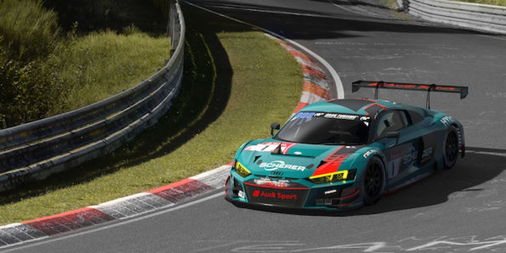 Dwanaście samochodów wyścigowych Audi Sport podczas najważniejszego wydarzenia sezonu na Nurburgring