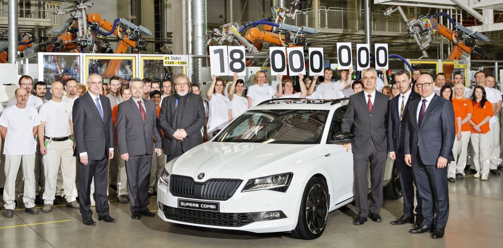 Skoda wyprodukowała 18 milionów samochodów