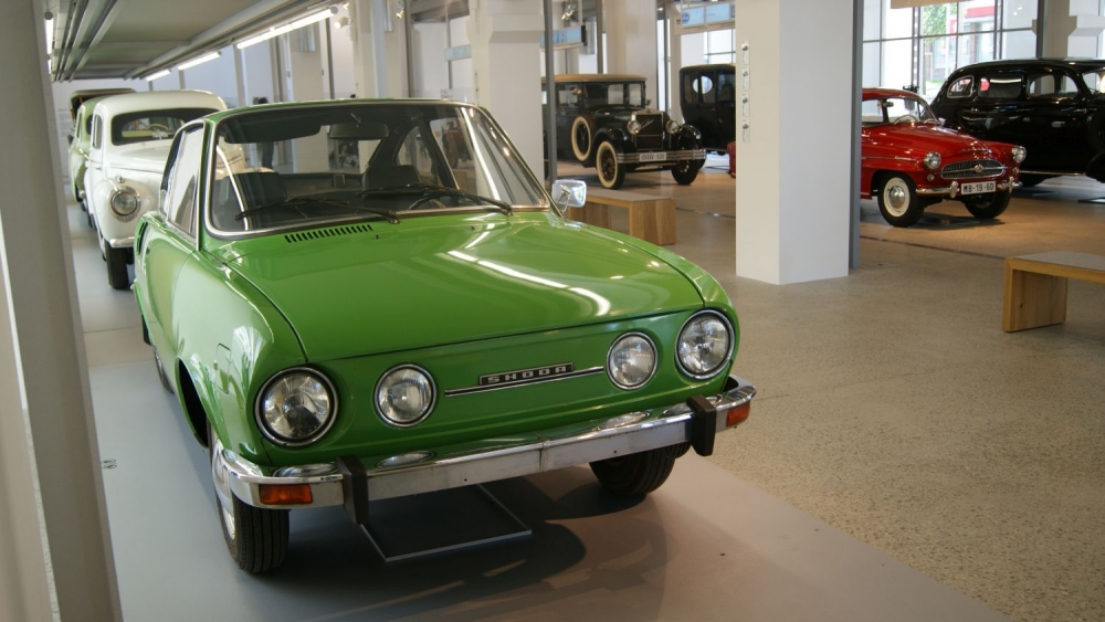 Ikony historii marki Skoda na salonie Retromobile
