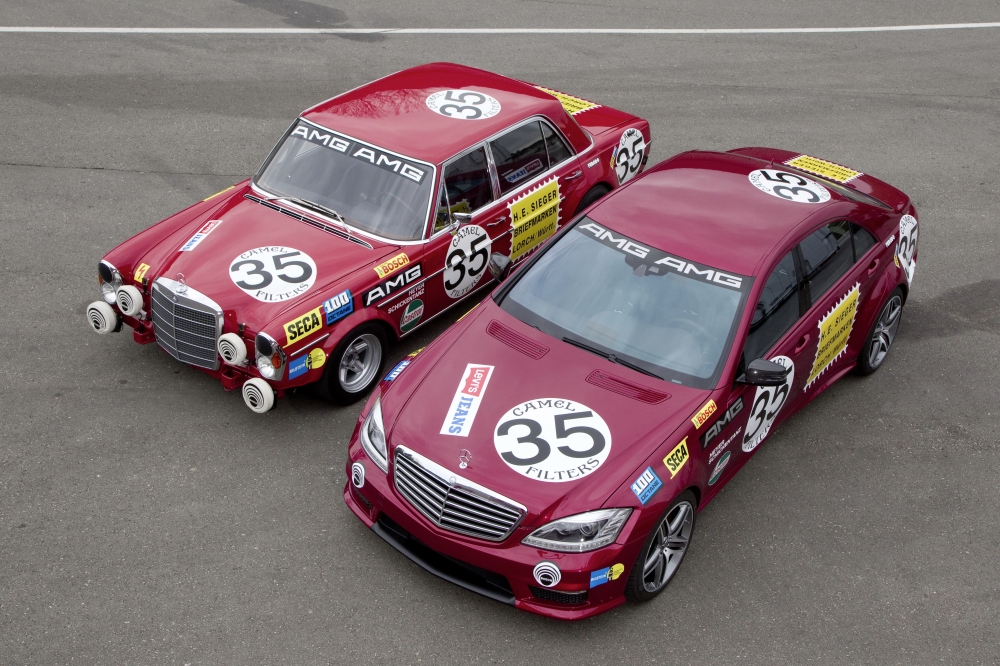 Starcie pokoleń - SEL 6.8 AMG 1971 vs S 63 AMG 2010