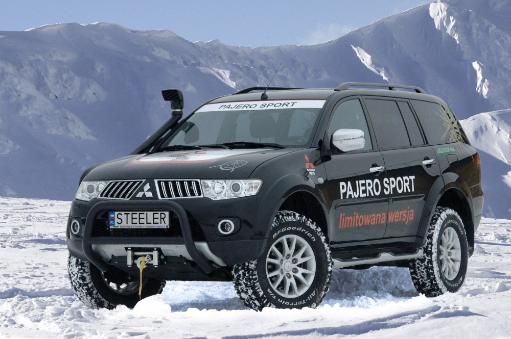 Trzy ekstremalne wcielenia Pajero Sport